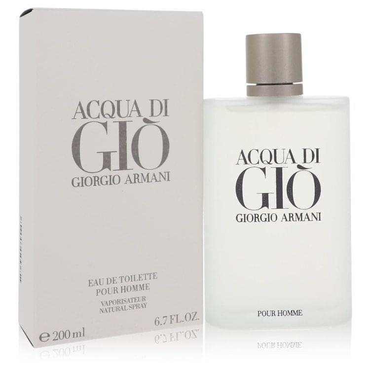 Acqua Di Gio by Giorgio Armani Eau De Toilette Spray 6.7 oz (Men