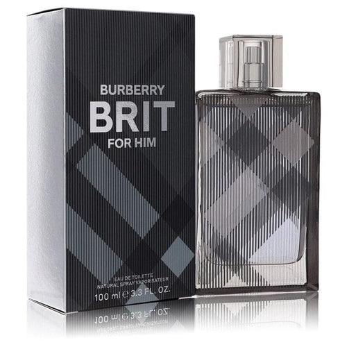Burberry Brit by Burberry Eau De Toilette Spray 3.4 oz (Men).