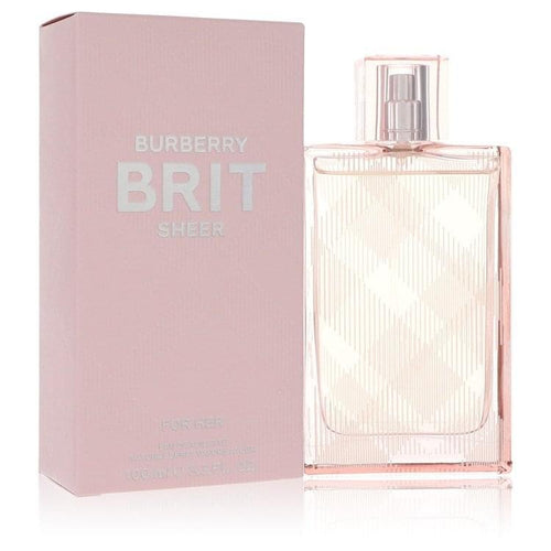 Burberry Brit Sheer by Burberry Eau De Toilette Spray 3.4 oz (Women).